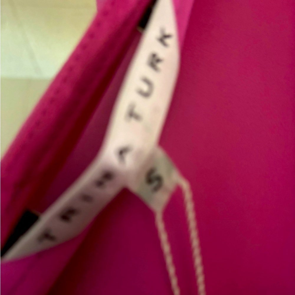 Trina Turk Fuchsia winged Dress